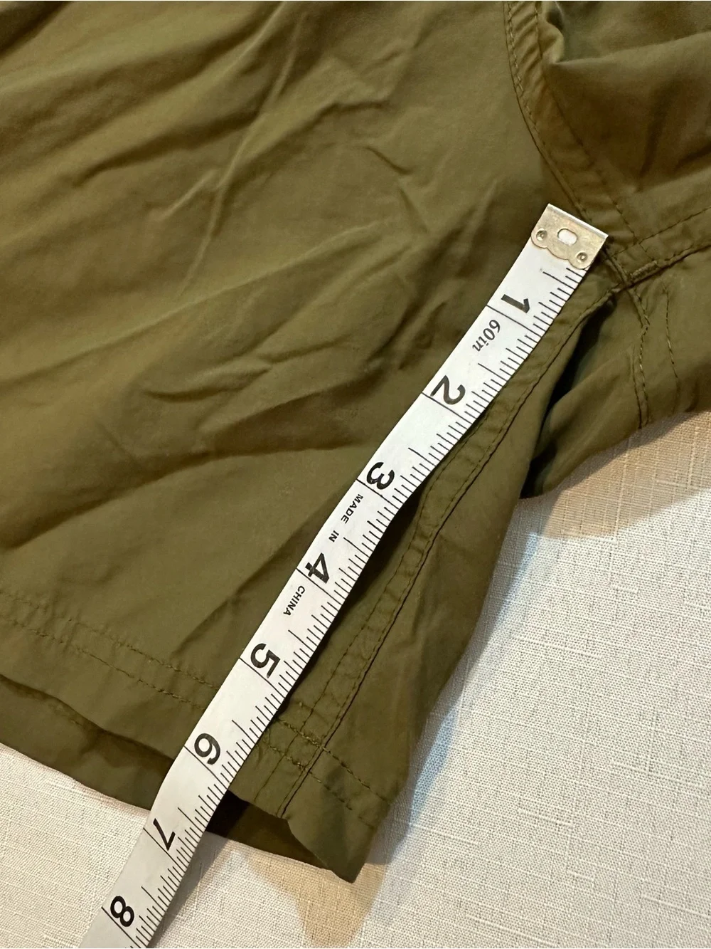 Jack Wills Olive Green Mesh Lined Swim Trunks Men’s XL